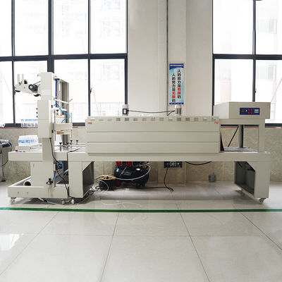 750 50 mm werktafelhoogte semi-automatische PET-flessen krimpverpakkingsmachine voor waterflessen
