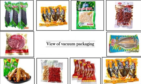 Dubbelkamer vacuümverzegel voor diervoeder Chocolade augurken Tenderloin lamsbrood