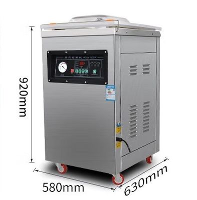Eenkamers vacuümverzegelmachine voor de verpakking van gedroogde garnalen en gerookte zalm