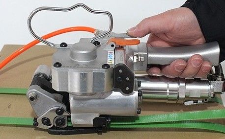 0.5-1.5 mm bandbreedte pneumatisch aangedreven A19 stalen bandmachine voor verpakkingen