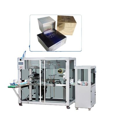 Innovatieve machine voor het verpakken van cellophane voor dranken met een verpakkingssnelheid van 30-60 stuks per minuut