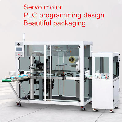 Innovatieve machine voor het verpakken van cellophane voor dranken met een verpakkingssnelheid van 30-60 stuks per minuut