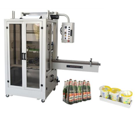 TFB650 High Speed Bottles Cuff Heat Shrinkage Film Packaging Machine met verbruik