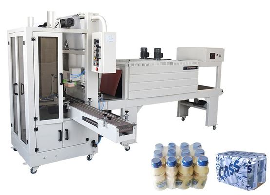 TFB650 High Speed Bottles Cuff Heat Shrinkage Film Packaging Machine met verbruik