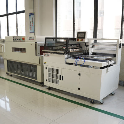 POF/PVC Film 450L 1350W L Bar Shrink Film Bag Wrapping Machine voor verpakkingsoplossingen