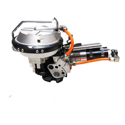 Na-service Online ondersteuning 16 mm/19 mm Air Pneumatic Power Operated Steel Strap Packing Strapping Tool Zilver