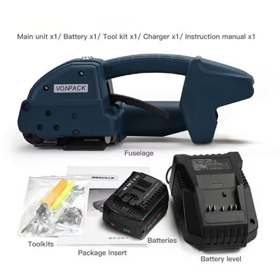 Robuuste Q1 Handheld Battery Powered PET PP Combination Strapping Tool Voor 13mm 16mm Strap