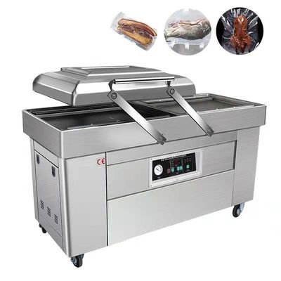Kleinschalige multifunctionele commerciële automatische droge vis vacuümverzegelmachine voor conservering