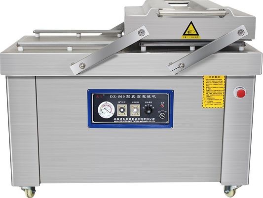 220V/50HZ Automatische grote dubbele kamer vacuümverpakkingsmachine voor natte droge voedingsnootjes