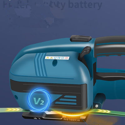 V2 Plastic Battery Powered Strapper voor Plastic Strapping Apply Gordelbreedte 13-16mm 7 KG