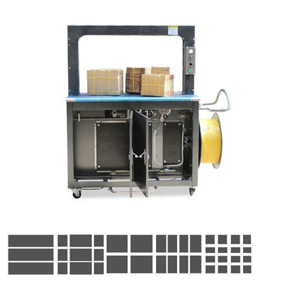 Automatische semi-automatische karton PP-bandmachine met 5 mm regelmatig modelgordel