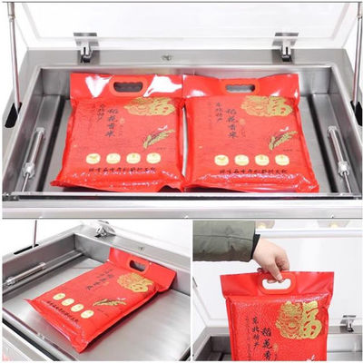 DZ-880 Commerciële rijstkorrels Graanbonen Noten Cashew Vormende Vacuümverpakkingsmachine