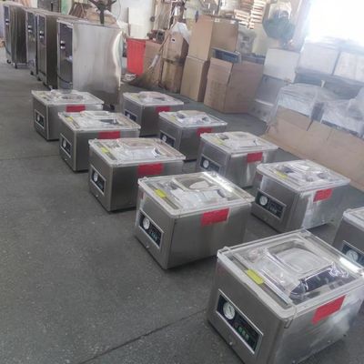 Plastic verpakking Eenkamer vacuümverzegel voor kaas Droge vis Kimchi thee koffie