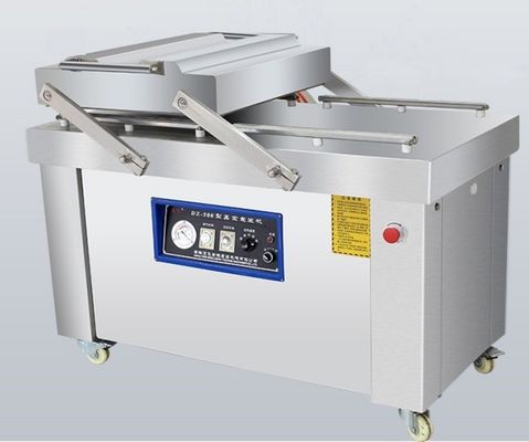 Doppelkamers Vacuümverzegelingsmachine Pompsnelheid 100m3/h Voedselopslag Vacuümverpakkingsmachine
