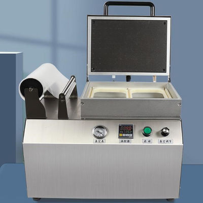 Huis Vissen Vacuüm Huid Pack Machine voor Max 1pc Tray Grootte 260*175*30mm*1pc en verzegeling