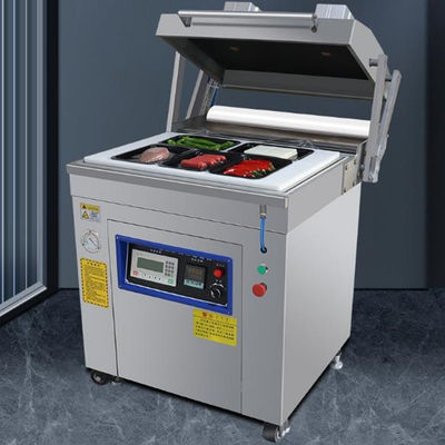 Automatische vleeshuid vacuümverpakkingsmachine voor voedsel tray sealer 830 * 750 * 91050mm