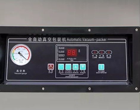 Elektrisch aangedreven vacuümdichtmachine met een enkele kamer voor voedselverpakkingsmachine met plastic zak