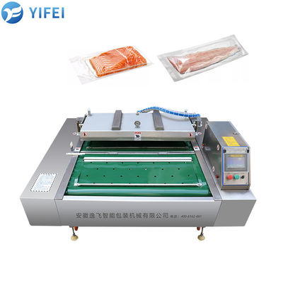 Textiel- en voedselverpakkingsconveyorband vacuümdichtingsmachine met 10 mm dichtingsbreedte