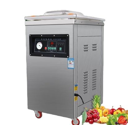 Eenkamers plastieksakketverzegelingsmachine met vacuümverpakkingsapparaat voor rijst, vis, voedsel, maïs en pindakaas