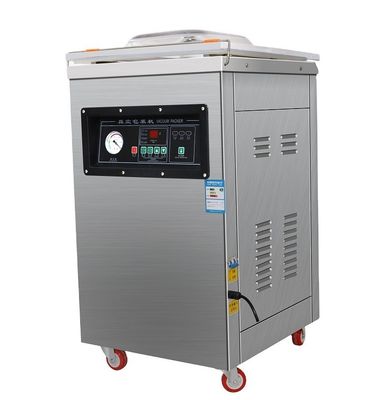 Eenkamers plastieksakketverzegelingsmachine met vacuümverpakkingsapparaat voor rijst, vis, voedsel, maïs en pindakaas