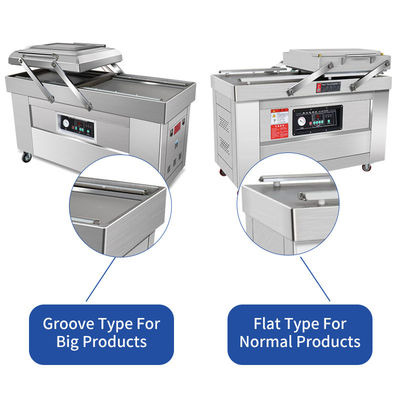 4 stuks verzegelbandnummer Dubbele bel vacuümverzegel voor aangepaste voedselverpakkingen