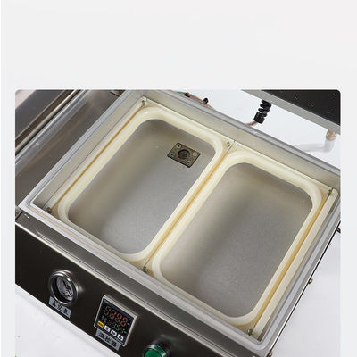 Vacuüm Huid Verpakkingsmachine Voor Steak Vlees Zeevruchten Vacuum Tray Sealer Restaurant