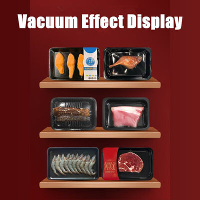 Vacuüm Huid Verpakkingsmachine Voor Steak Vlees Zeevruchten Vacuum Tray Sealer Restaurant