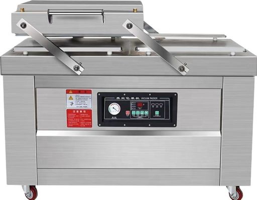 Geavanceerde 2pcs kamer NO. Dual Chamber Vacuum Sealer Machine voor Snack Fruit Groenten
