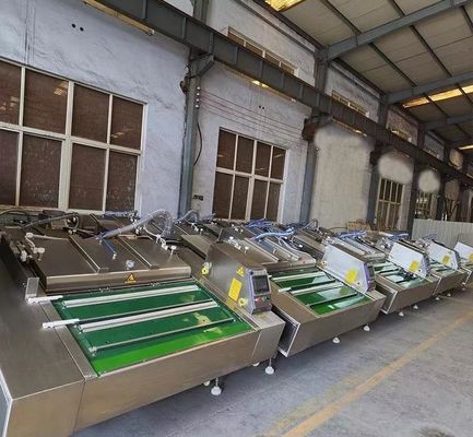 Verpakkingsdichtmachine van kunststof voor het voortdurend onder vacuüm bewaren van levensmiddelen