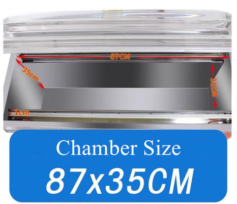91*45*82cm DZ-850 Plastic Bag Vacuum Sealing Machine voor rijstbonen Koffie poeder baksteen