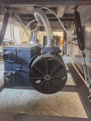 2200W pompvermogen 100m3/h Vissen Steak Vlees Vacuümverpakkingsmachine met dubbele kamer