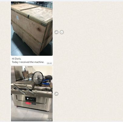 Commerciële dubbele kamer vacuümverzegelmachine DZ600 voor het verpakken van poeders, bloemen, suiker en zaden