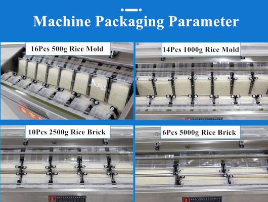 CE-gecertificeerde DZ-850 vacuümverzegelingsverpakkingsmachine voor rijstbonen