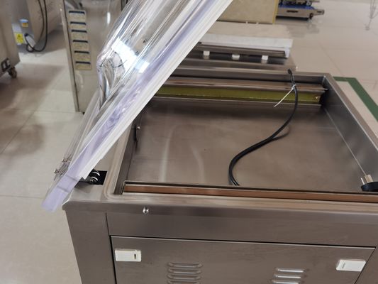 Plastic verpakking Elektrisch aangedreven vacuümverzegel voor vlees, rijst en visvoer
