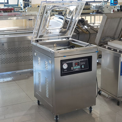 Plastic verpakking Elektrisch aangedreven vacuümverzegel voor vlees, rijst en visvoer