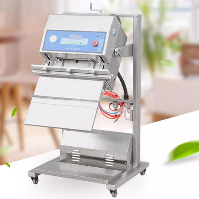 Voedselvacuümdichtingsmachine met pneumatisch verticaal ontwerp Dichtingsbreedte 10 mm 85 KG