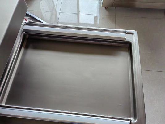 Dubbele kamer vacuümverpakkingsmachine voor Sauerkraut vlees vis datums 1070 * 540 * 970mm Grootte