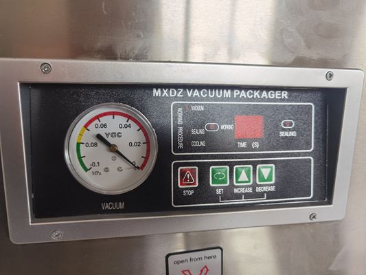 Elektrische verwarmingskracht 250 W vacuümverpakkingsmachine voor het conserveren van droog en nat voedsel