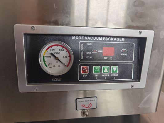 Elektrische verwarmingskracht 250 W vacuümverpakkingsmachine voor het conserveren van droog en nat voedsel