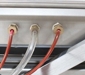 Zes geheugenfuncties Dubbelkamer Vacuümverpakkingsdichtmachine voor voedselverpakkingen