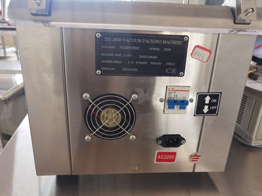 Elektrisch aangedreven vacuümverpakkingsmachine voor voedsel in hotels