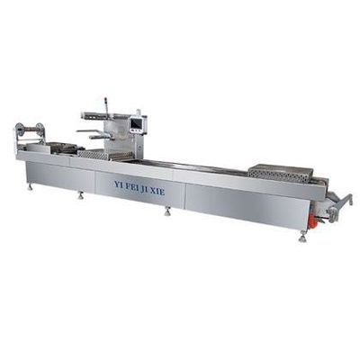 4800*850*2000mm Automatische thermoformende vacuümverpakkingsmachine voor kaasproducten