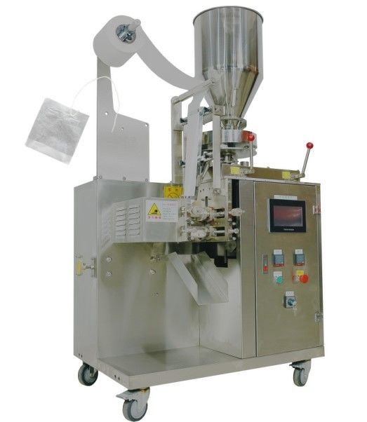 Verticale verpakkingsmachine van houten materialen voor thee- en koffiepotten in textielverpakkingen