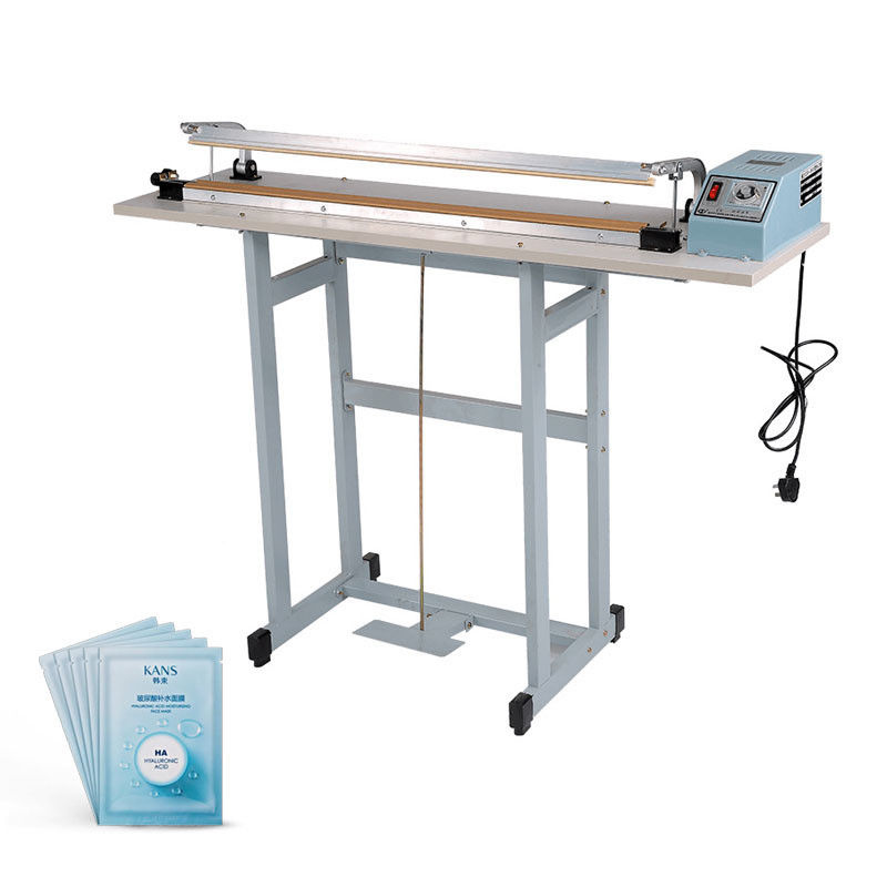 Door middel van Type Foot Pedal Bags Pedal Sealing Machine met Food Grade Cutter en Sealer