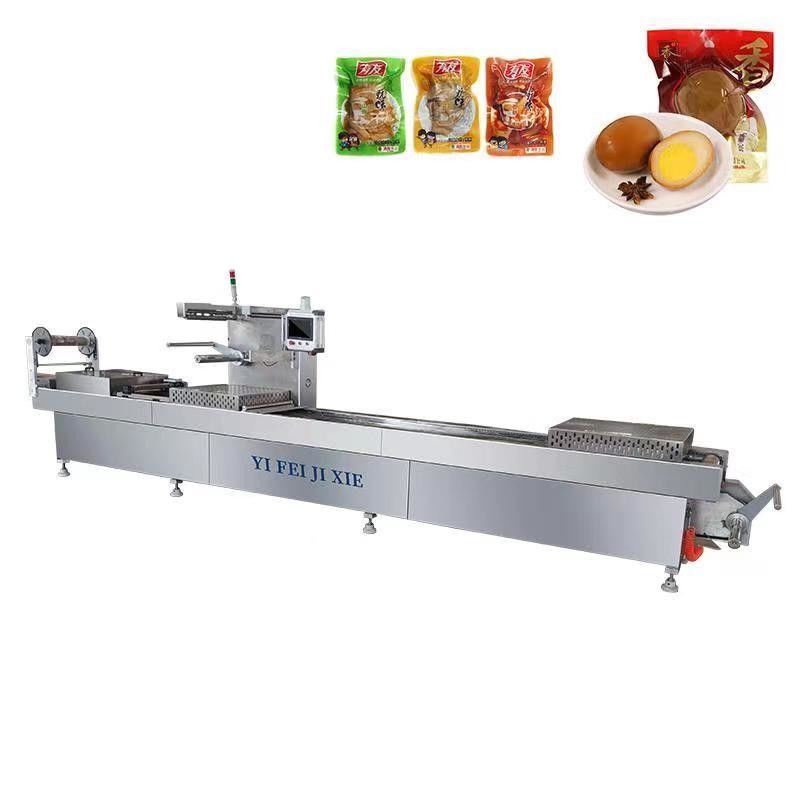 1800 KG Dates Thermoforming Machine voor vlees visbakken MAP worst Vacuum Packer