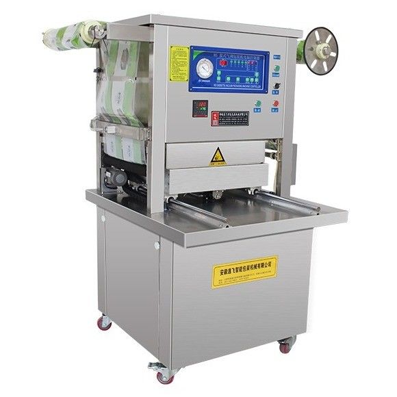 Aanpassen van de tray grootte Automatische rundvlees Jerky Meat Tray Vacuüm verpakkingsmachine voor Jerky
