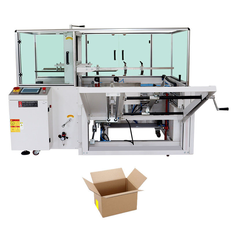 Semi-automatische karton/doos/karton/hoes-oprichter voor verpakkingsmachine 2000*1900*1450mm