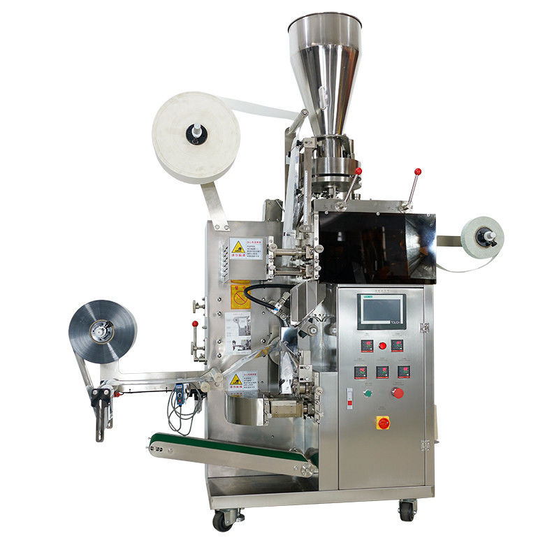 Automatische kleine innerlijke en buitenste theezak verpakkingsmachine voor gebroken blad granule thee