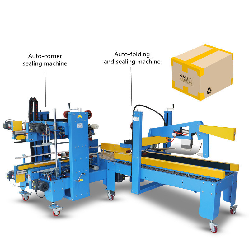 Elektrische kartonnen doos Case Erector vouwlappen afdichting machine voor de productielijn