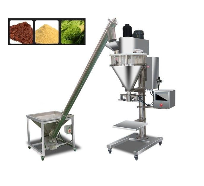 710*810*1900mm half-automatische poedervulmachine voor melkspices voor 1-15 kg grondstof